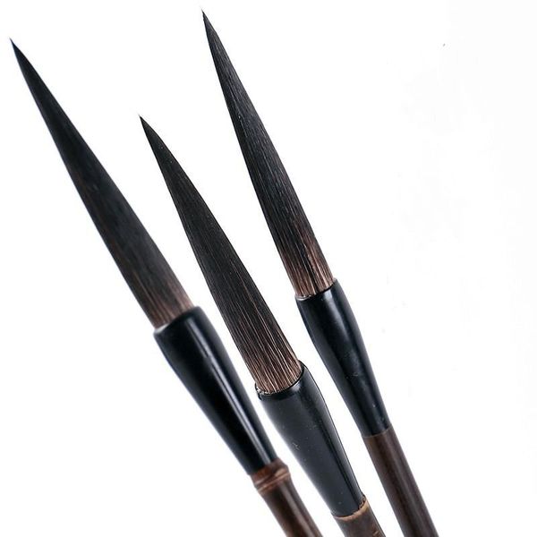 

Mouse Whisker Hair Calligraphy Brush Set Larger Regular Script Writing Calligraphie Brush Traditional Painting Brush Tinta China