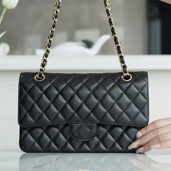 

10A Retro Mirror Quality Designers Crossbody Shoulder S Woman Real Leather Expensive High Chain Lattice Fashion c1104, Pink