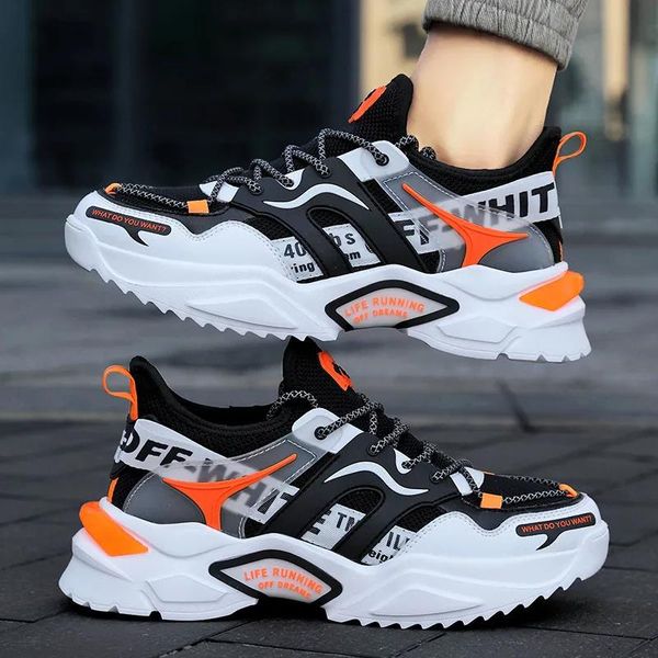 

2024 Men's Shoes New Fashion Soft Soled Shoes Breathable Trendy Shoes Triple Red Free shipping