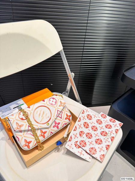 

2024 Designer bucket bags woman genuine leather handbag with brand shoulder handbags shoppers tote for women messenger vintage bag, Red3