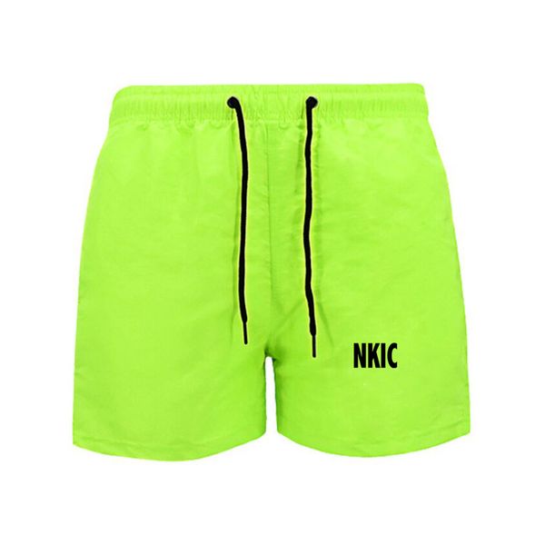 

Fashion Mens Running Green Shorts Workout Bodybuilding Gym Sports Men Casual Clothing Male Fitness Jogging Training Brand Shorts, Black 1