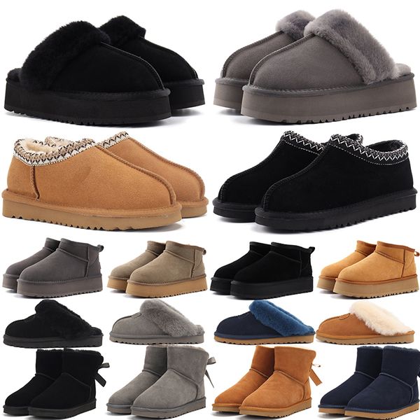 

womens boot designer Ultra Mini women slippers Snow Boots brown black grey pink red blue high low keep warm trainers sneakers, Item 8