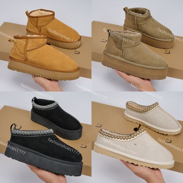 

slippers tasman australia designer boots mens luxury booties shoes women fashion Slippers hotel unisex Ultra vintage size 35-44 winter Platform Short Fur pj1, Color 6