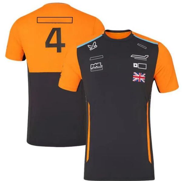 f1 team short-sleeved T-shirt new round neck shirt same custom