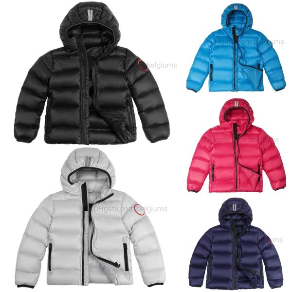 

Toddler Youth Hooded Down Jackets Parkas Winter Warm Coats for Boys & Girls Sizes 100-150cm | Black, Blue, Sier Grey