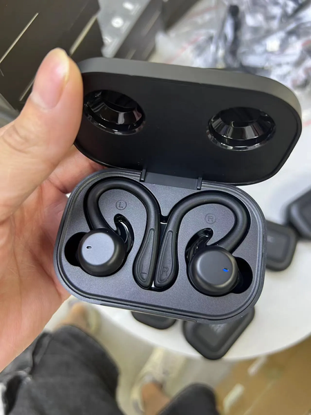 

2024 New MS-T40 TWS Earphone Sport Waterproof Running True Wireless Earbuds Bluetooth Earphone Earhook, Blue