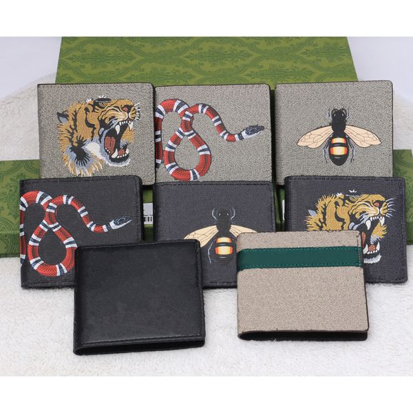 

Designer Bag Wallet Fashion Vintage Ladies Leather Handbag Men's Classic Card Clip Coin Wallet Designer Business Purse Luxury Bag Carrying Lightweight Bag 01, #1