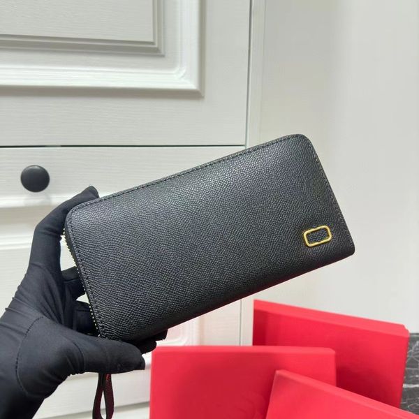 

10A Fashion Women's Wallet Long Genuine Leather High-Quality Coin Purse Card Holder Classic Women's Wallet Zipper Brand Wallet Women's High-end Imported Cowhide, 8bag