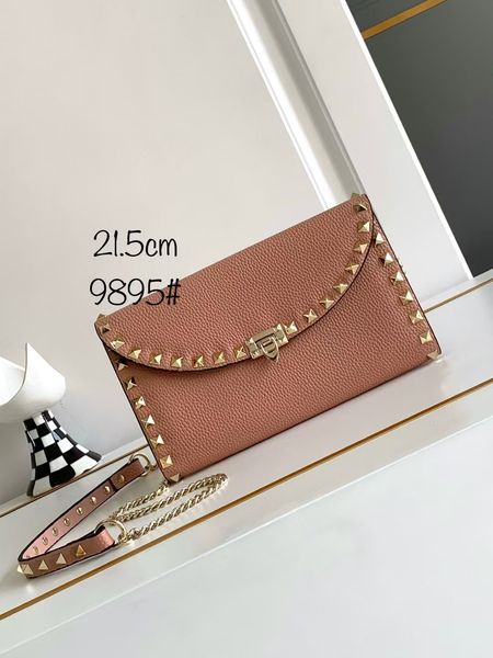 

Special high-quality designer bag, iconic rivets, women's shoulder , armpit bag, small cowhide crossbody bag, versatile wallet, mobile phone bag, lipstick bag dhbestbag888, 4bag