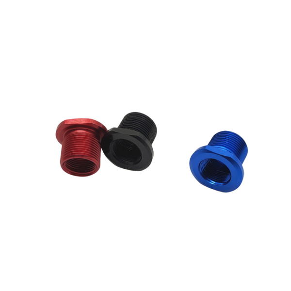 

Aluminum Thread Adapter Convert 1/2x28 to 5/8x24