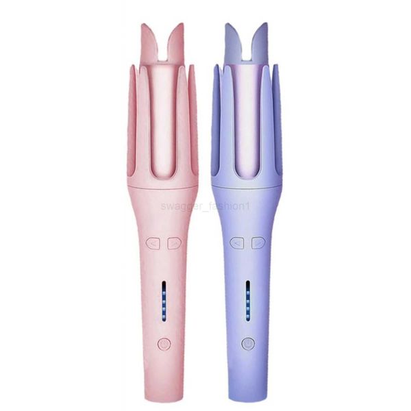

Self-rotating Electric Hair Curler for Safe and Effortless 2024 Styg at Home - XJ240807, Pink