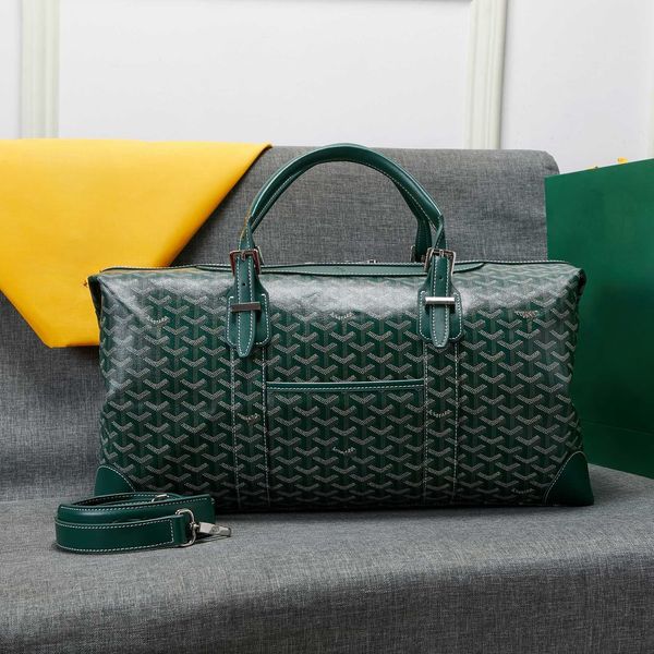 

Classic designer genuine leather dogtooth luxury unisex hand luggage bag student bag detachable handle with shoulder strap middle school student travel bag bags, G14