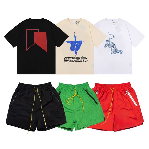 

designer mens T Shirt Casual Fashion Short Sleeve Europe America Men Women Round Neck, Beige