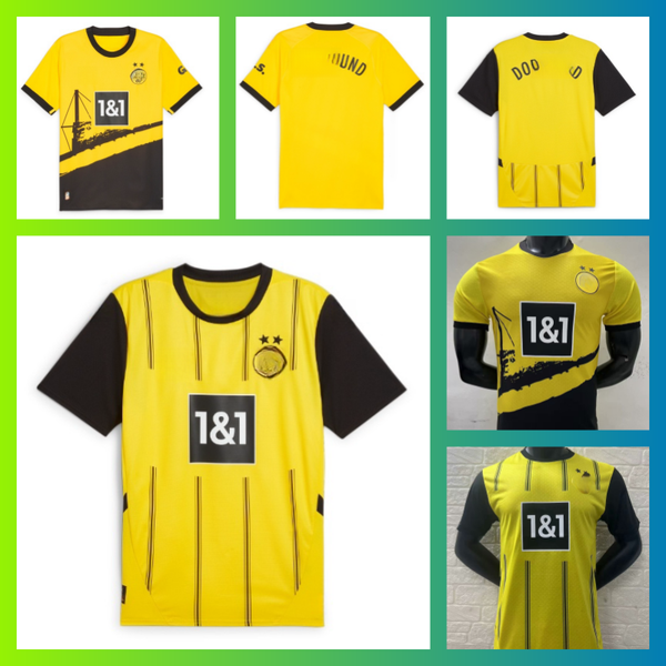 

2024 2025 REUS CUP soccer jersey HALLER soccer maglia BVB trikot DORTMUNDSANCHO trikot MALEN MOUKOKO HUMMELS BRANDT HAZARD YEYNA men Borussia trikot, Brown