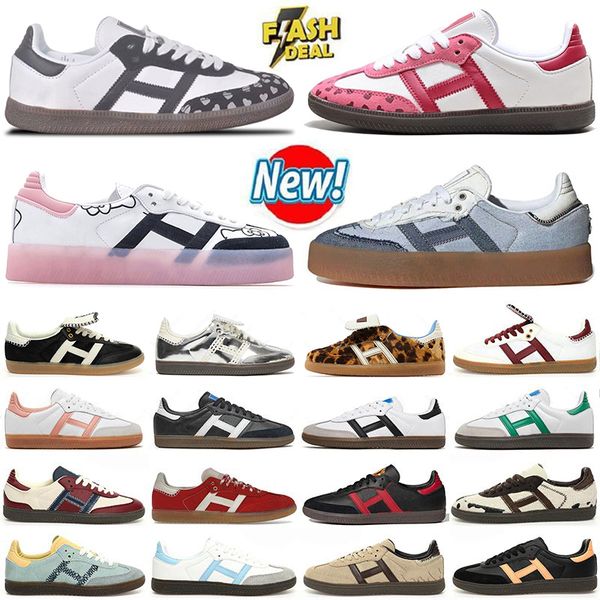 

Designer Casual Shoes Originals OG Men Women Handball Trainers White Core Black Blue Clear Pink Dark Green Outdoor Sports Fashion Sneakers Jogging Walking Shoe, Khaki