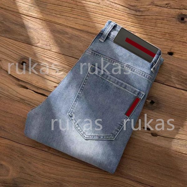 Luxury Designer Mens Jeans Designer Trousers slim-fitting jeans High-end trends Distressed Biker Motorcycle pants Hip Hop rock quality jean