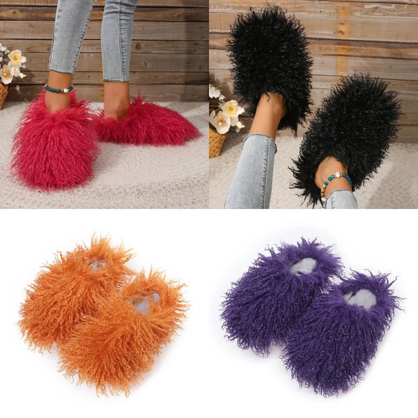 

2024 Fashion Women's Summer rubber flat bottom Slippers White Blue black Green Beige Indoor Comfortable Thick Plush Size 36-49, Pink