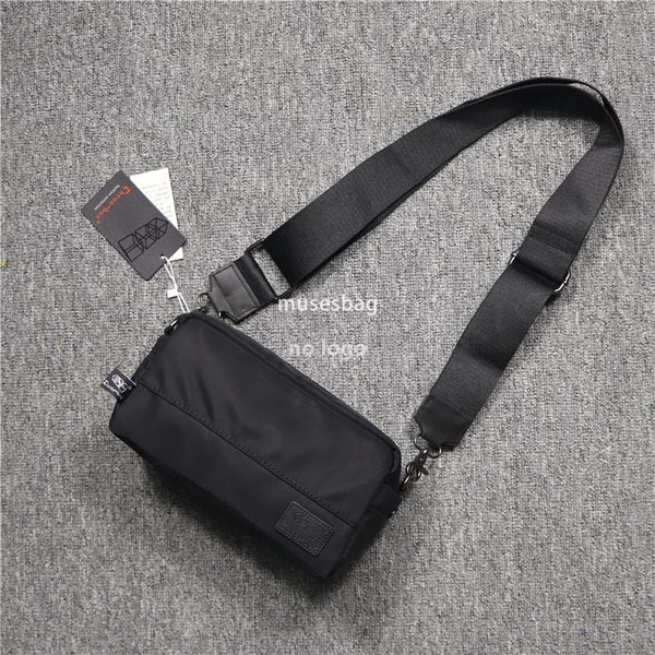 

New high quality men's Oxford cloth shoulder bag casual nylon canvas crossbody backpack day small square bag, Black