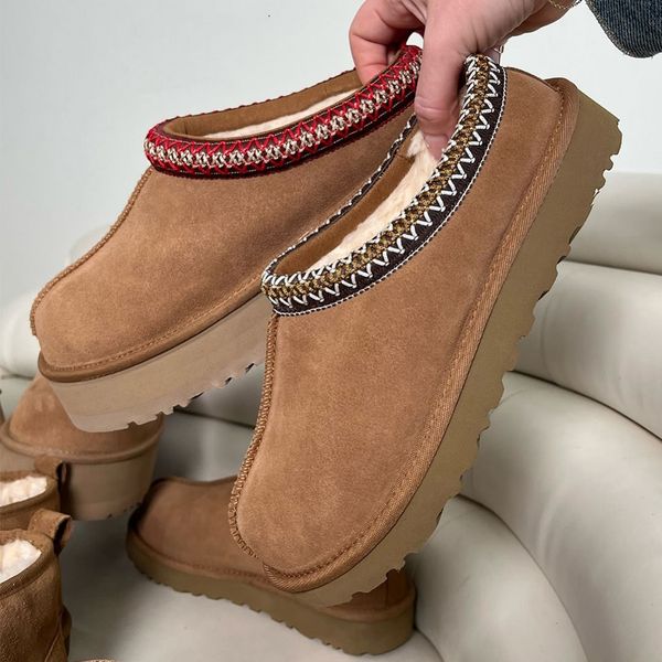 

Tazz Tasman Slippers Tasman Fur Slides Classic Ultra Mini Platform Tazz Slipper Boot Mustard Seed Slip-on Les Petites Suede Wool Seal Winter Designer Booties, Colour 8