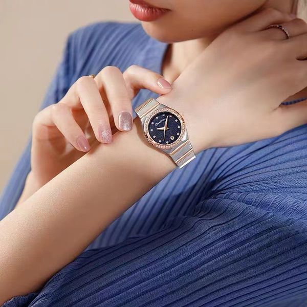 

Wristwatch high-end constellation watch set with dias womens small sky Tiktok