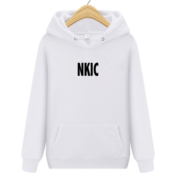 

Men Women Hoodie letter printed Casual Brand Clothing Fashion Long Sleeve Hooded Pullover Personality Streetwear Sweatshirts, Navy blue 1