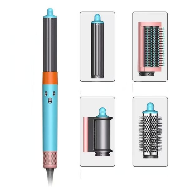

Divider Curly Hair Curler Iron Curg Tool Fashion Womens Mens 46 in 1 Professional EUUSUK Plug with Box 1000h, White