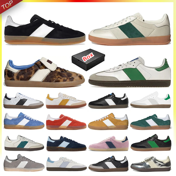

direct sales Factory casual shoes for men women designer trainers white leopard core black DHgate collegiate green outdoor flat sports sneakers, Blue