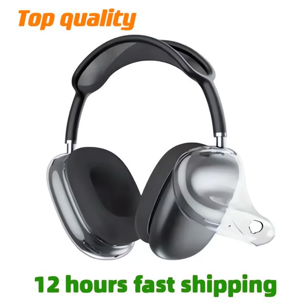 

For Max pro 2 3 bluetooth earbuds Headphone Accessories Transparent TPU Waterproof Protective case AirPodpro Maxs Headphones Headset cover Ca, Blue