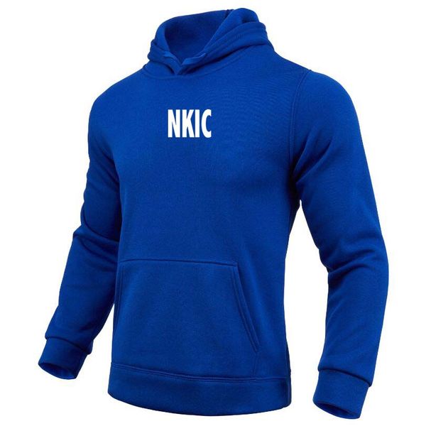 

Hoodies Sweatshirts Men Woman Fashion Red Black Gray Pink Autumn Winter fleece letter printed Hoody Male Brand Casual Tops Plus Size S-3XL, Navy blue 1