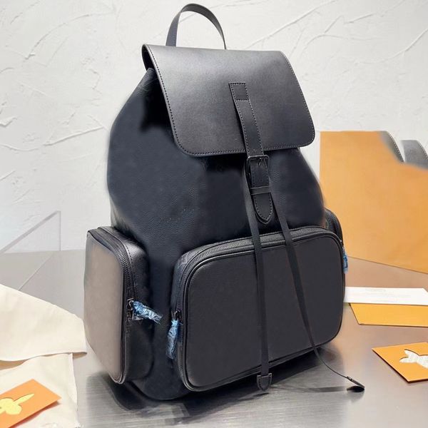 

Top Best Backpack Style Bags Women's Casual Designer Tote Wedding Date Leather Handbag Letter Metal Triangle Shoulder Bag Street Shopping Backpack, #1