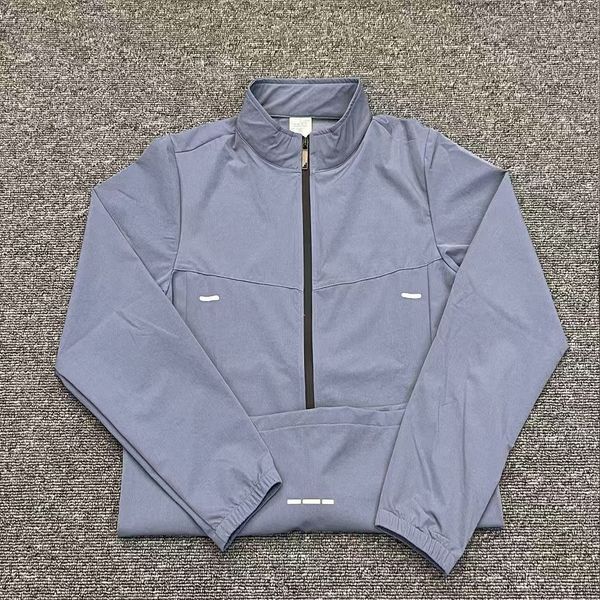 Mens sports jackets windbreaker waterproof sportswear running fitness training sports coat summer thin sun protection sweatshirt Autumn quick-dry zipper jacket