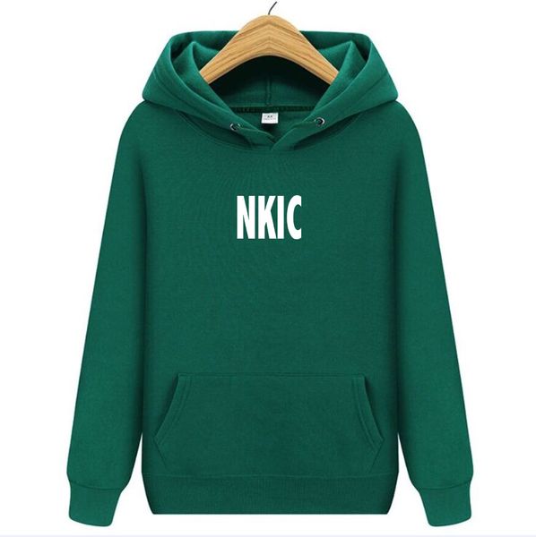 

Fashion Men's Women's Brand Hoodies Spring Autumn Winter Casual Green Hoodies Sweatshirts Men letter printed Hoodie Sweatshirt Male, Navy blue 1