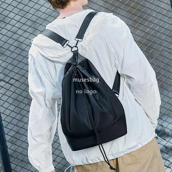 

Large capacity waterproof backpack men's and women's computer backpack College students outdoor small travel bag men's schoolbag, Black