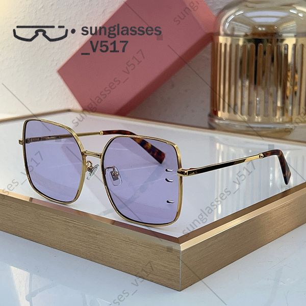 

nice sunglasses designer sunglasses women glasses Simple European style Fashion Pieces sweet glasses Womens Boutique good material Metal frame Square goggles