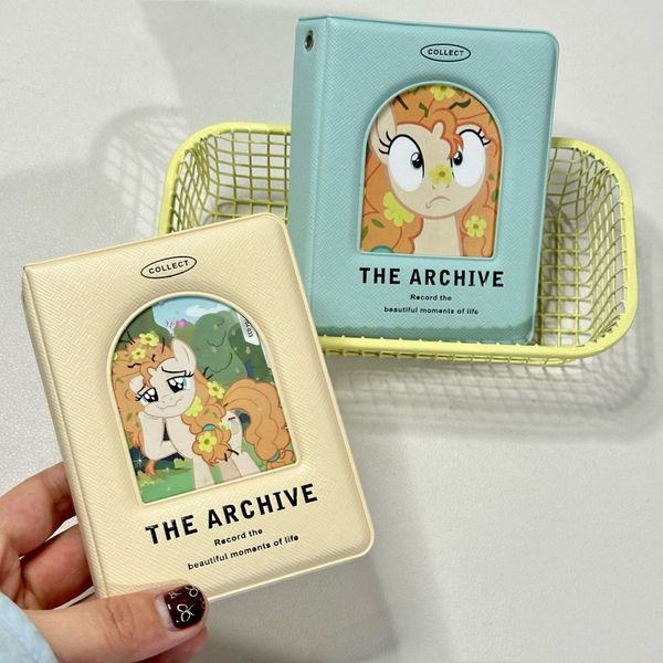 

Pony Polly Lizi sauce card album 3 inch Polaroid star love bean storage card cute