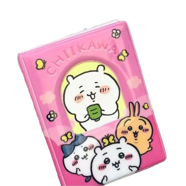 

chiikawa Chiikawa single grid card book cute high appearance level star 3 inch small card polaroid album