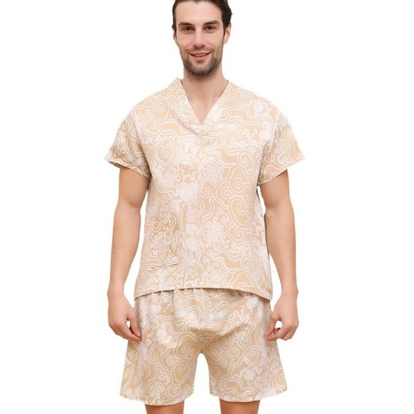 

Spa disposable bath, foot massage, sauna, disposable sweatshirt, Yellow