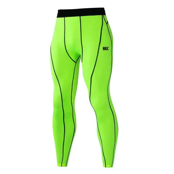 

1PCS Compression Pants Leggings Men Running Sport Quick Dry Pants Fitness Training Trousers Male Workout Brand Clothing Plus Size -3XL, Red 1