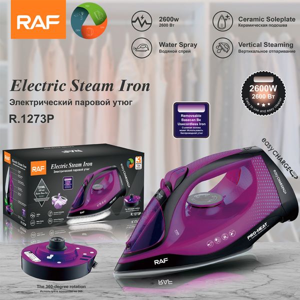 

RAF European standard electric iron for household handheld wireless wired steam electric iron detachable ironing hine for ironing clothes