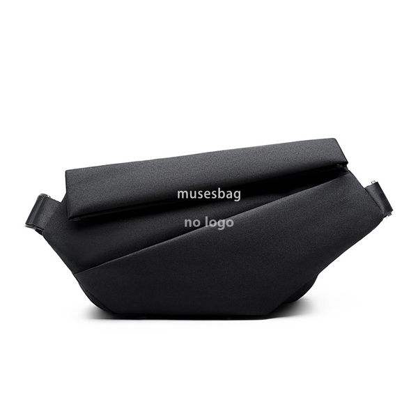 

Fashionable men's functional crossbody bag waterproof ipad multi-functional chest bag women's shoulder bag factory for diagonal back chest bag, Black 2