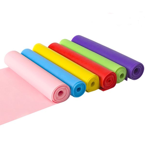 

Yoga dance elastic band, tension band, fitness tension sheet, multi-functional solid color elastic resistance band training