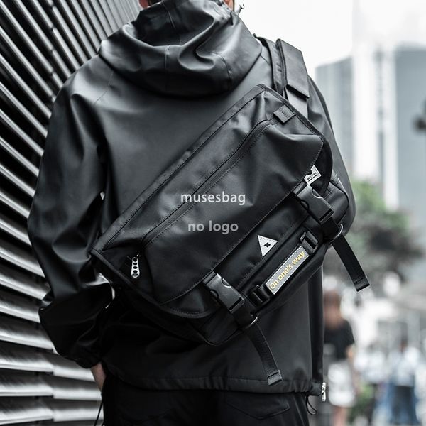 

Factory direct spot brand crossbody bag tooling bag motorcycle bag crossbody bag men's shoulder messenger bag, Black