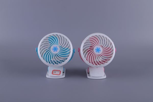

Desktop small fan with detachable battery three levels desktop air conditioning fan office silent fan
