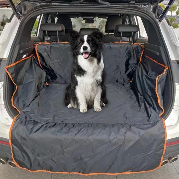 

Dog Carrier SUV Cargo er For Dogs Waterproof Trunk Seat Cover Mat SUVs Sedans Large Size Universal Fit, Black