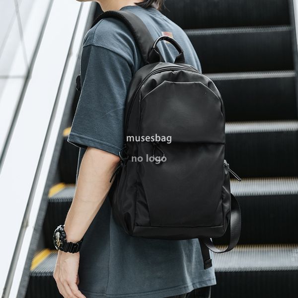 

Outdoor men's small backpack spot mini small Japanese fashion brand light school bag casual small backpack, Black