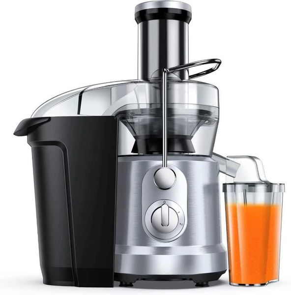 Masticating Juicers with 3 Large Feed Chute High Juice Yield Easy To Clean BPA-Free Juice Extractor Maker CL240815