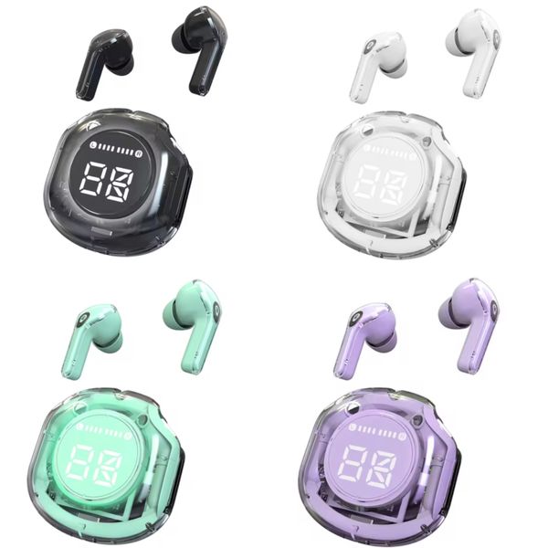 T8 TWS Wireless Bluetooth 5.3 Headset HiFi Noise Reduction Headphones Sport Gaming Headsets 3D Sound Bass Earbuds Touch Control
