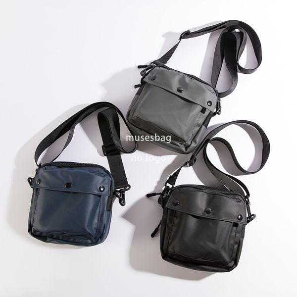 

Japanese fashion brand small square bag men's waterproof casual small body bag personality fashion tooling mobile phone bag ins crossbody bag, Blue