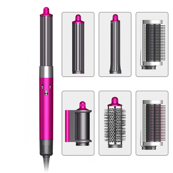 

Electric Curler Multi Function for Women Professional Ceramic Curg Iron Adjustable Temperature Tool Hair Curlers, Silver