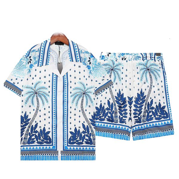 

designer t shirt set mens tshirts set womens tshirt set men shirt kinds summer beach loose color matching printed short sleeved tracksuit clothing size -xxxl, Colour8